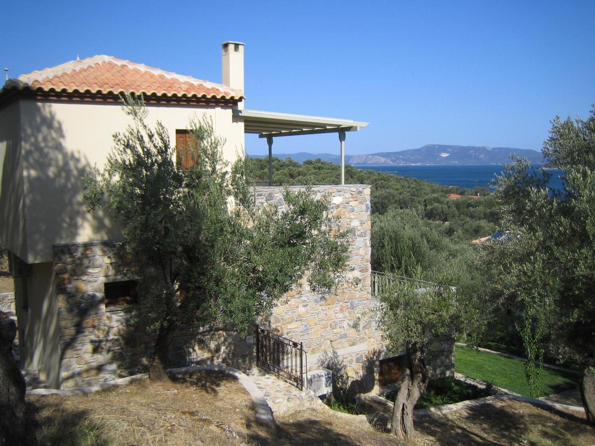 Hotel Gera'S Olive Grove - Elaionas Lesvou à Marmaro  Extérieur photo