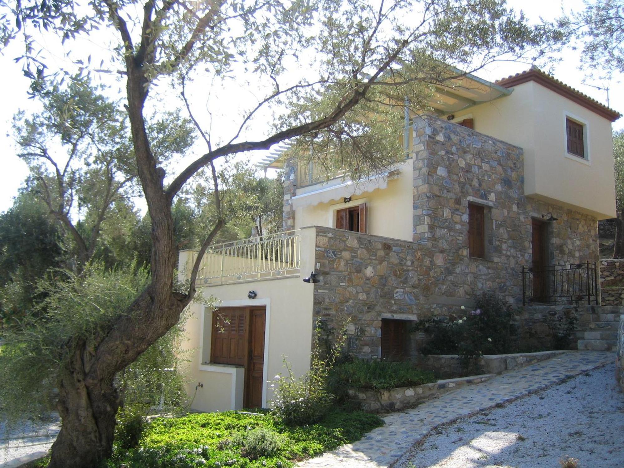 Hotel Gera'S Olive Grove - Elaionas Lesvou à Marmaro  Extérieur photo